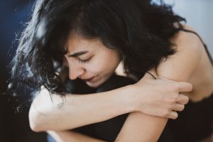 A girl is suffering emotionally after an abortion.